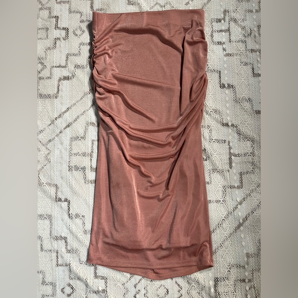 Calvin Klein Rose Midi Skirt